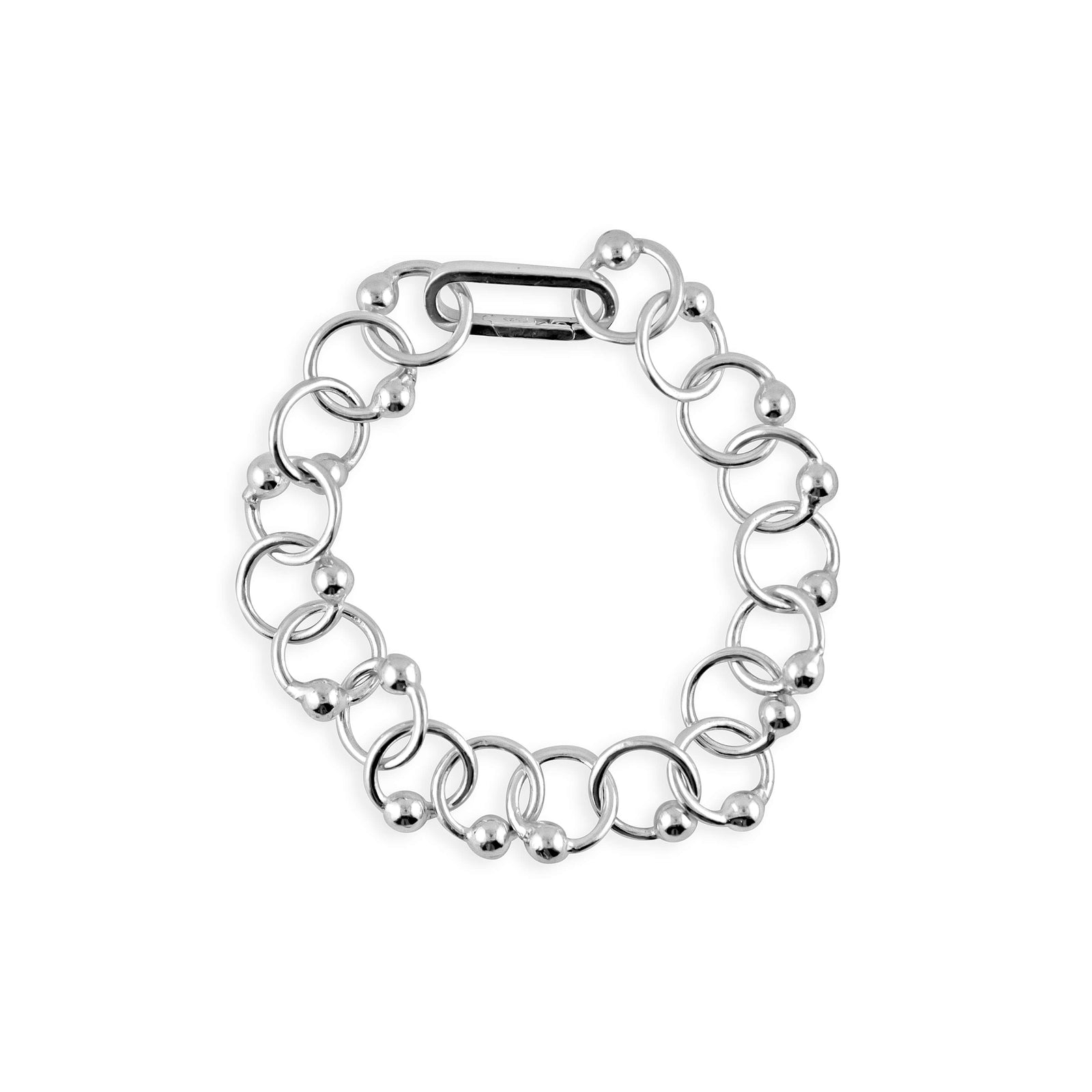 Piercing 13 Bracelet in sterling silver