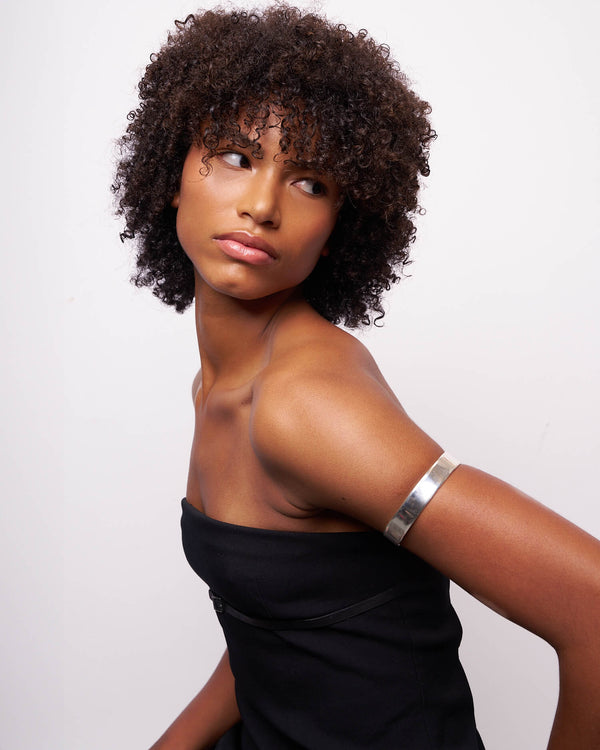 Annabel B Arm Bangle - gold vermeil, handmade body chain