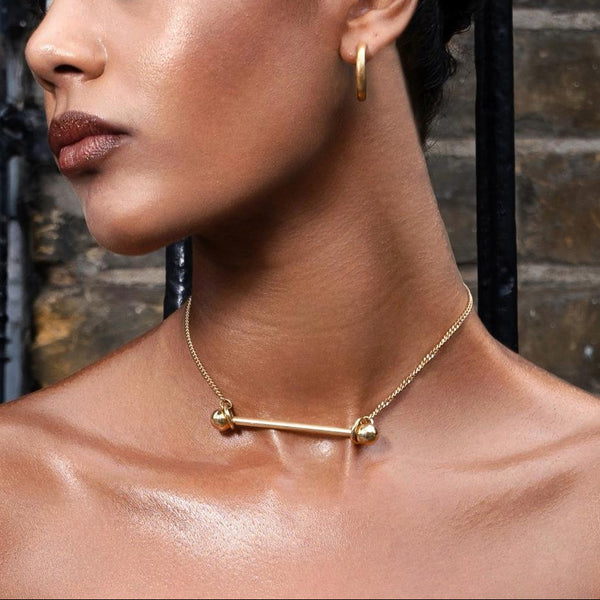 Barred 5 Necklace