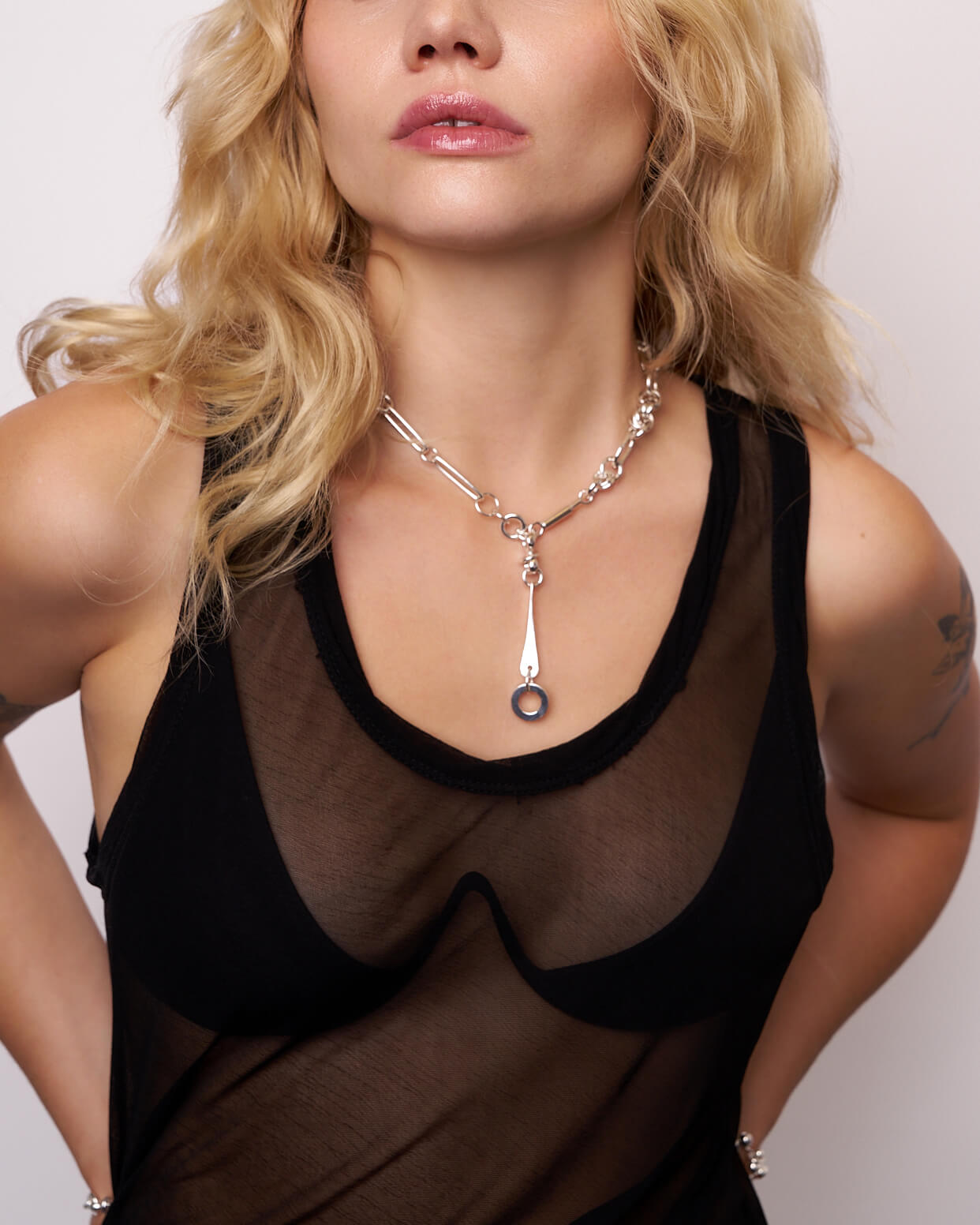 Random Hook Up Drop Necklace