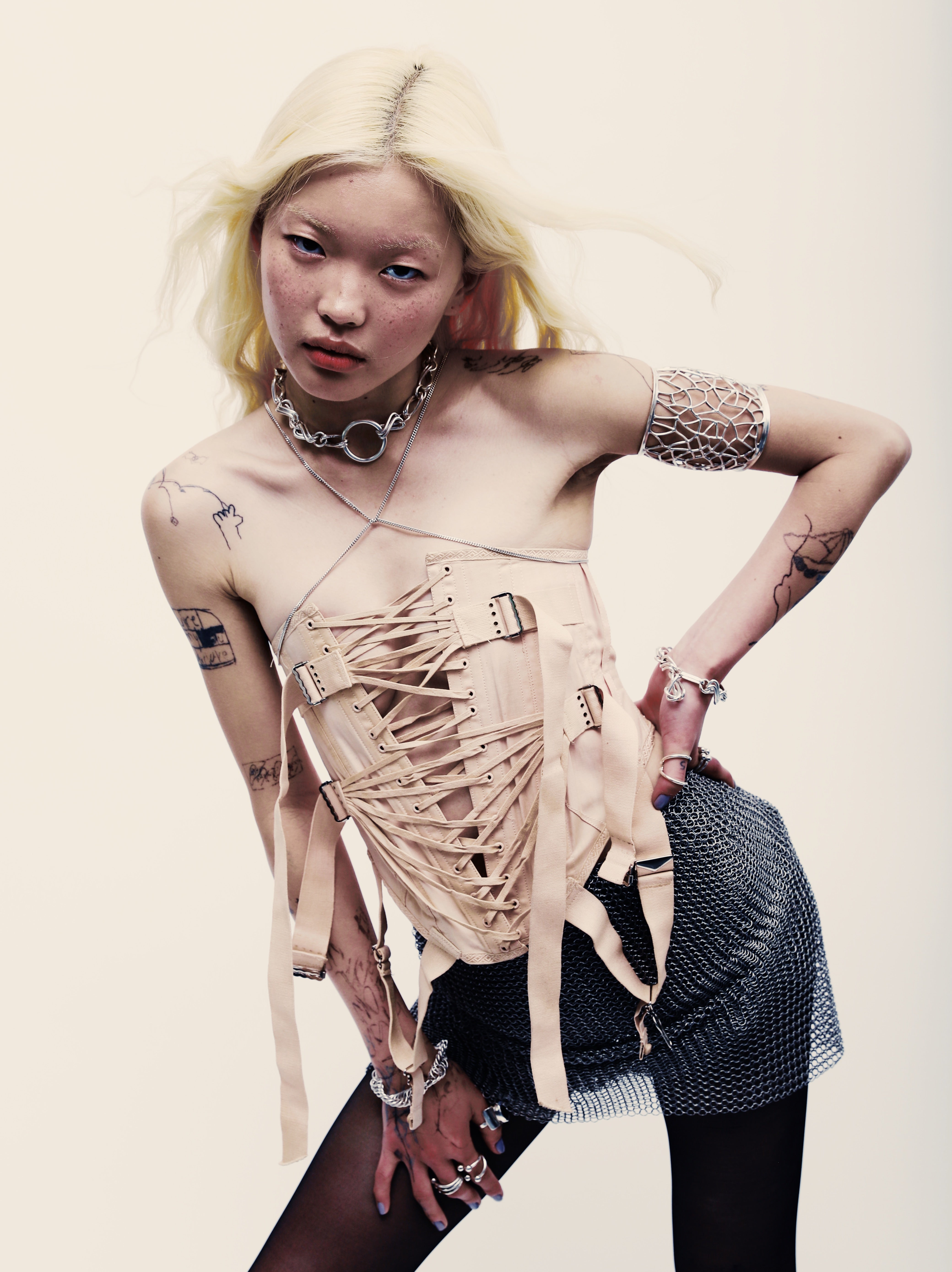 Annabel B Simply 3Way Body Chain - handmade in London, view 4