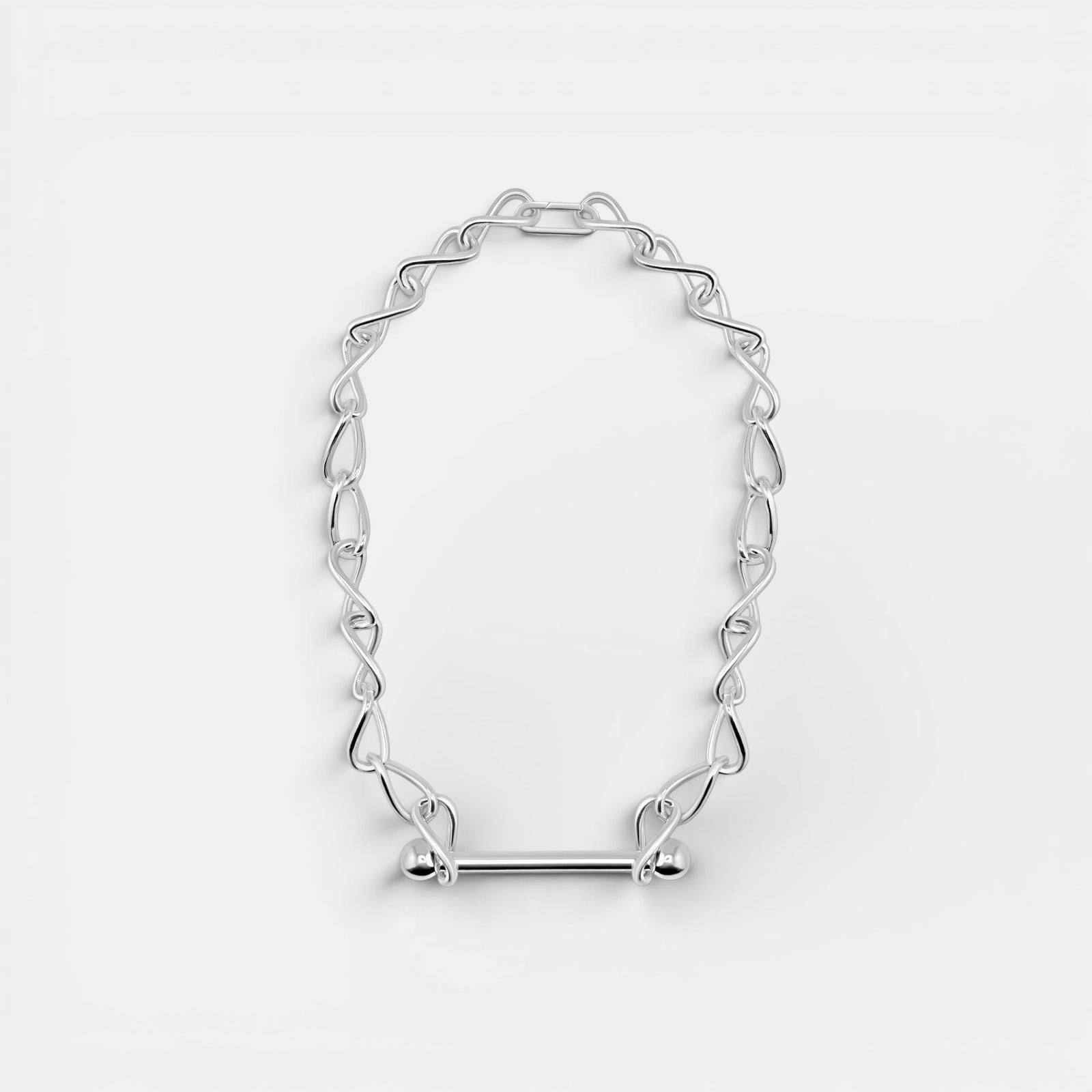 Infinity Barred Necklace