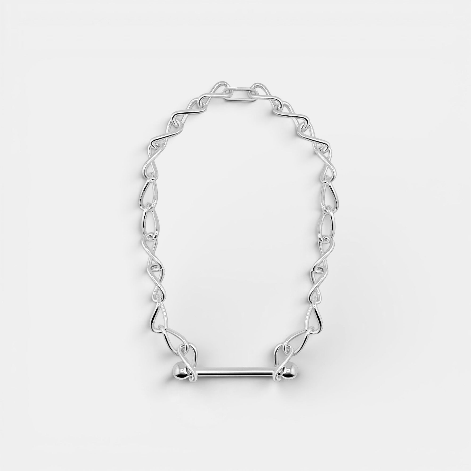 Infinity Barred Necklace