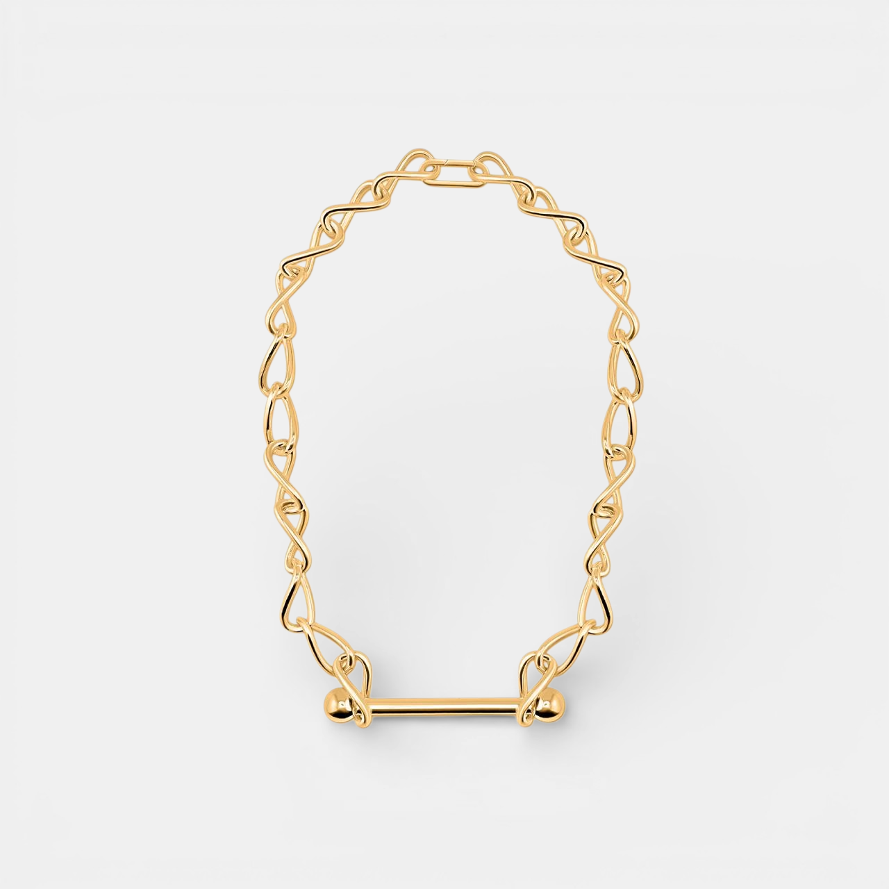 Infinity Barred Necklace