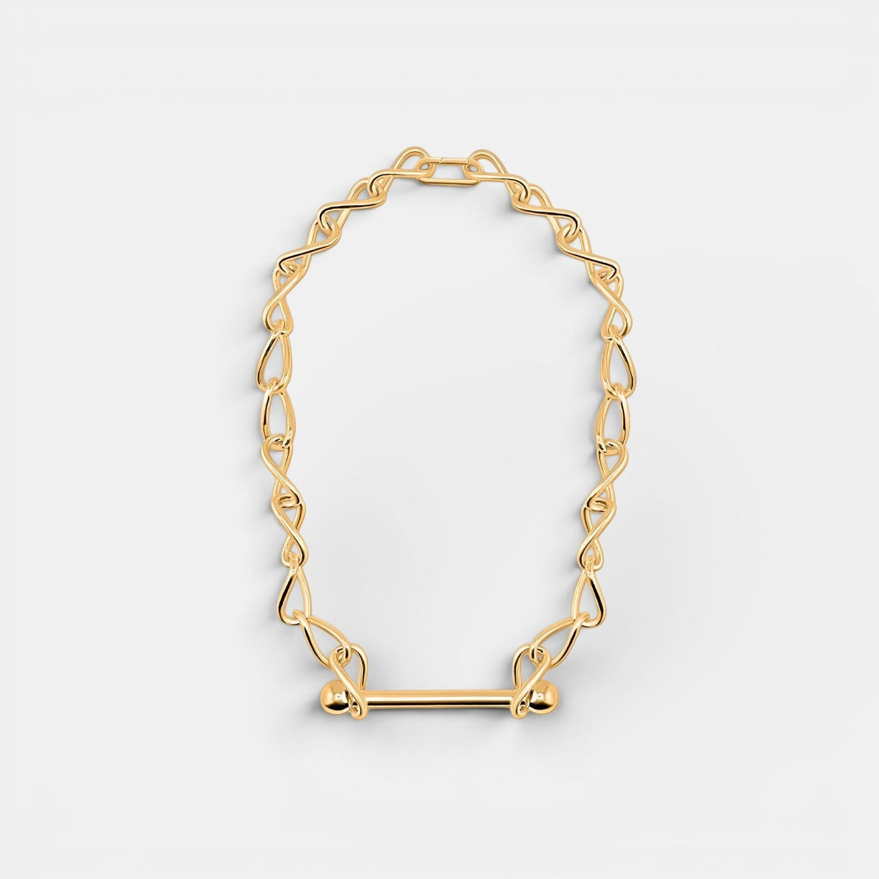 Infinity Barred Necklace