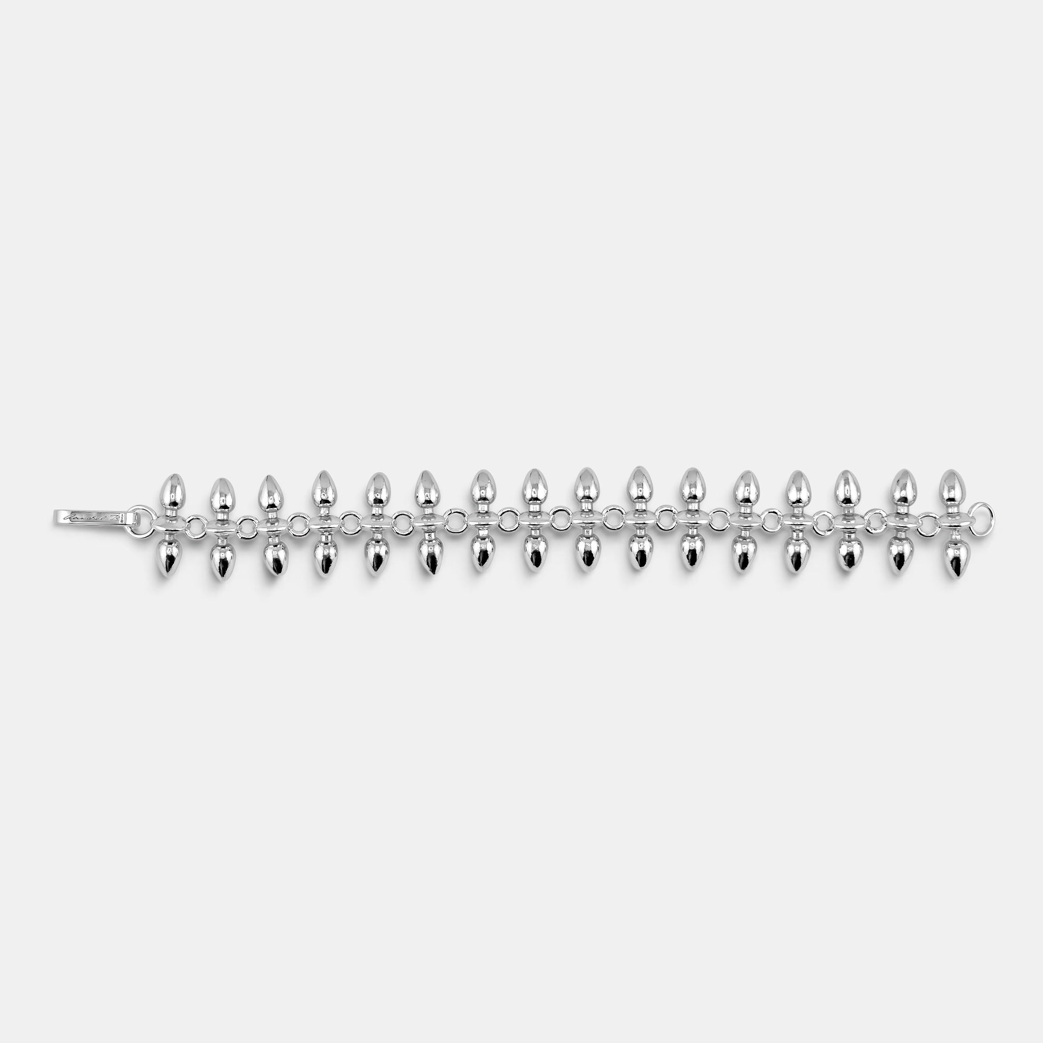 Annabel B Le But 2 Bracelet - sterling silver, handmade in London