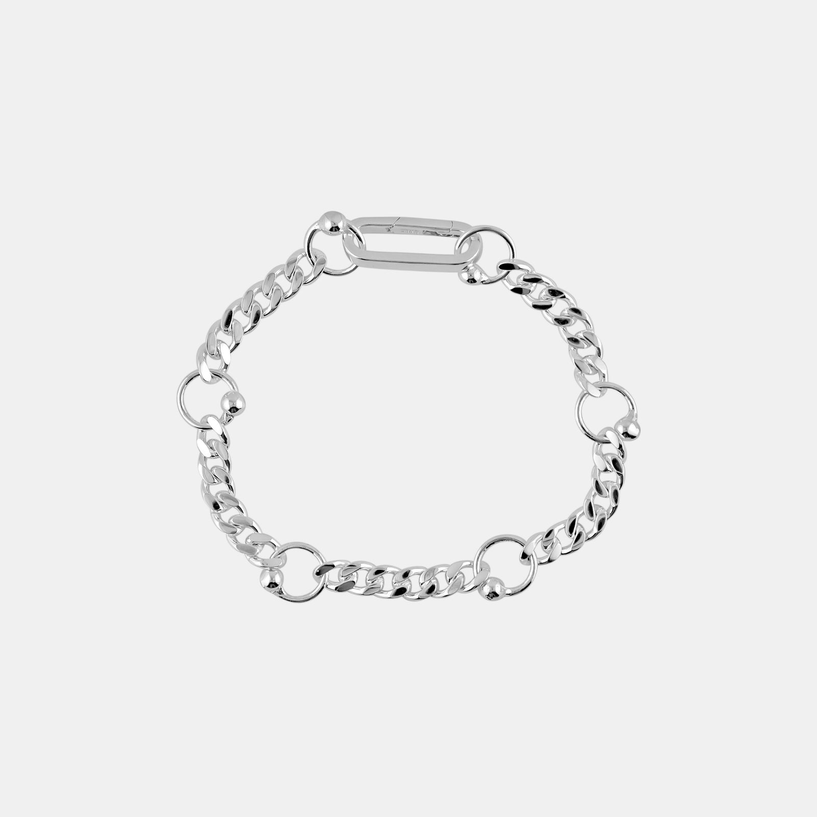 Pierced Chain Bracelet