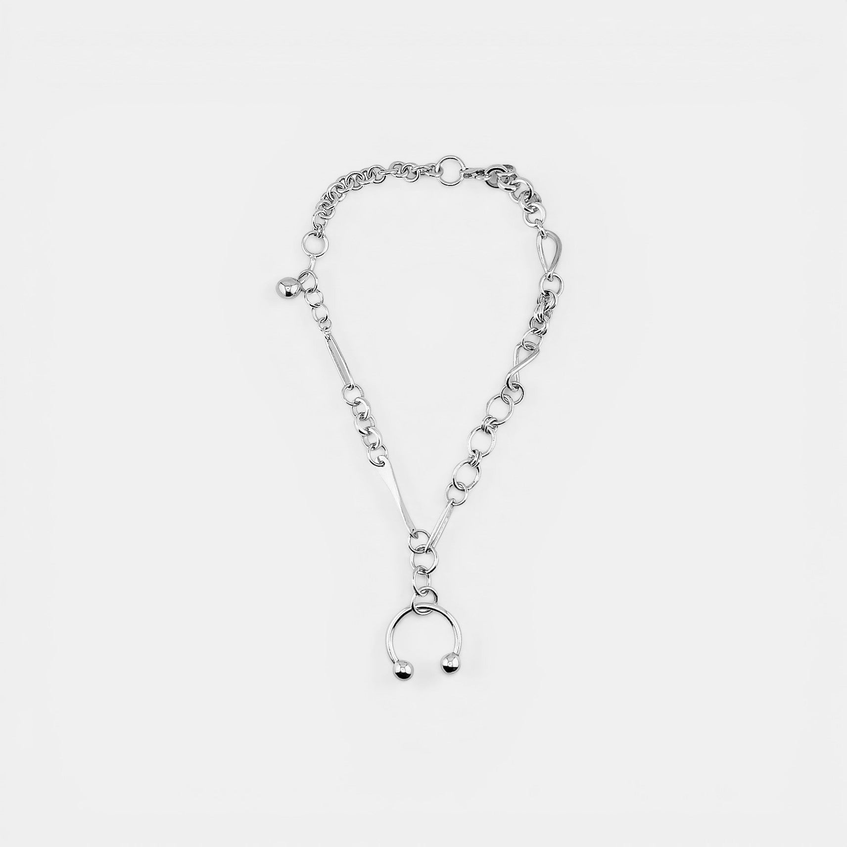 Random Hook Up Pierced Necklace