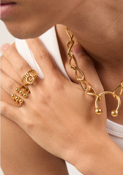 Half Caged Ring