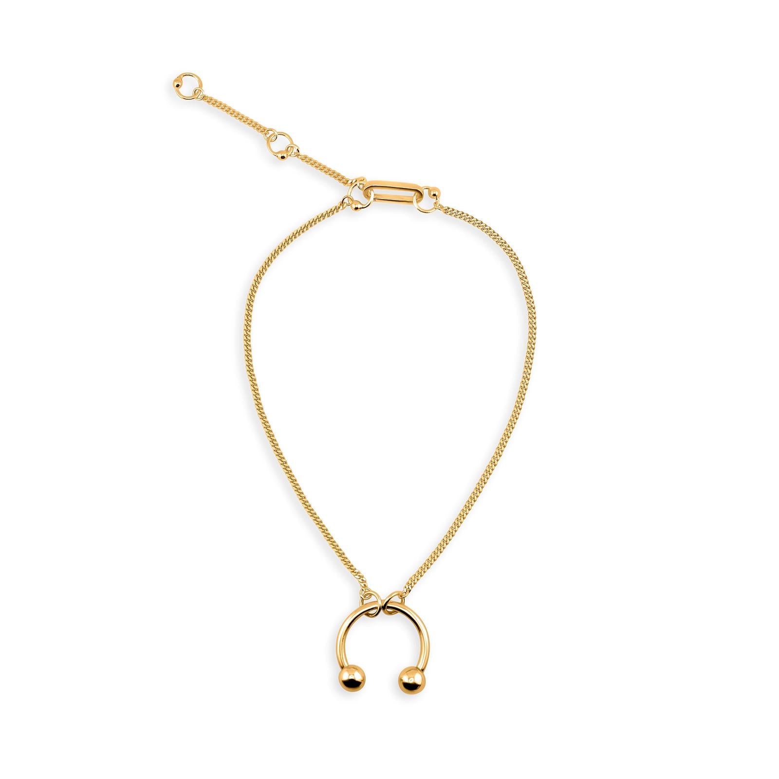 Simply Pierced Necklace