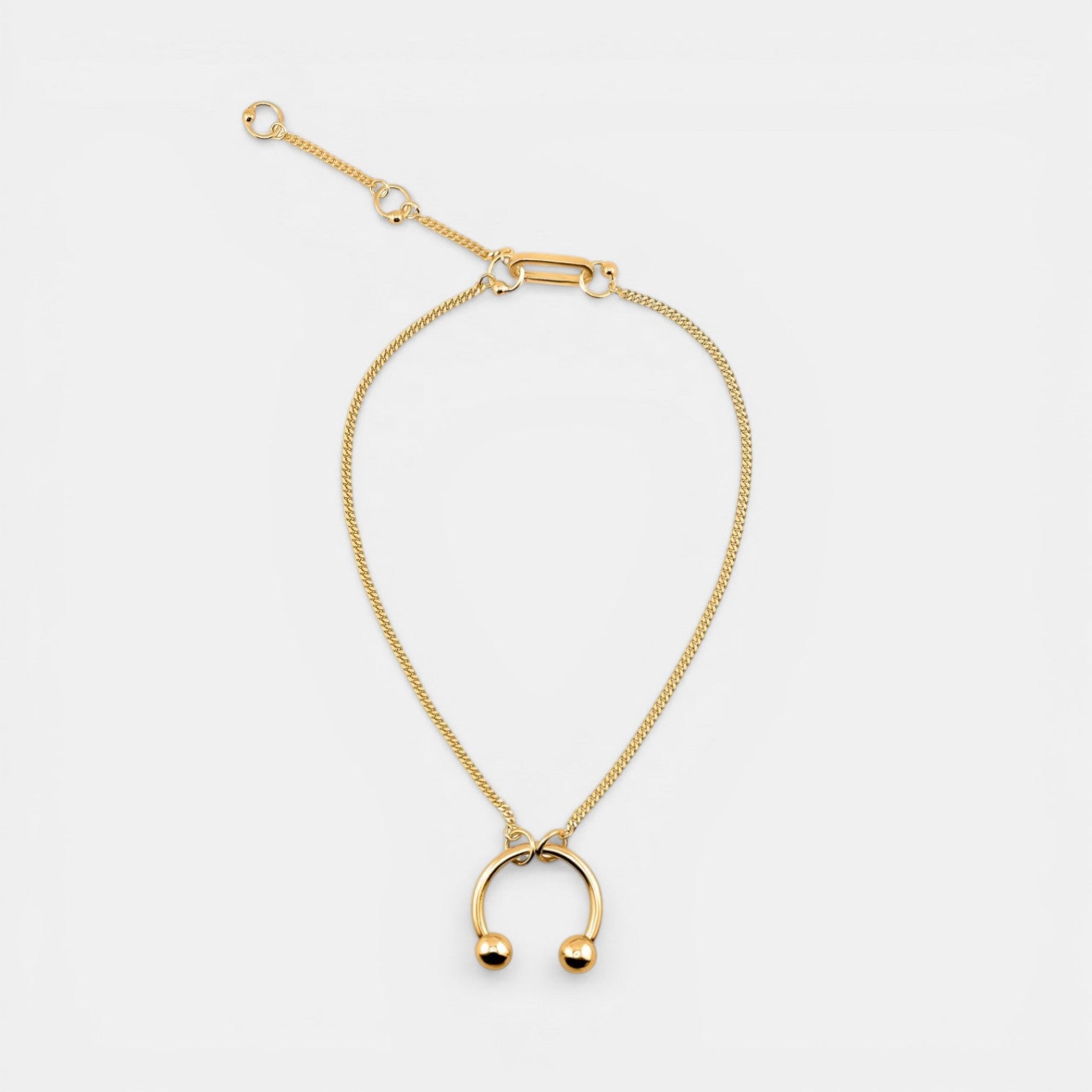 Simply Pierced Necklace