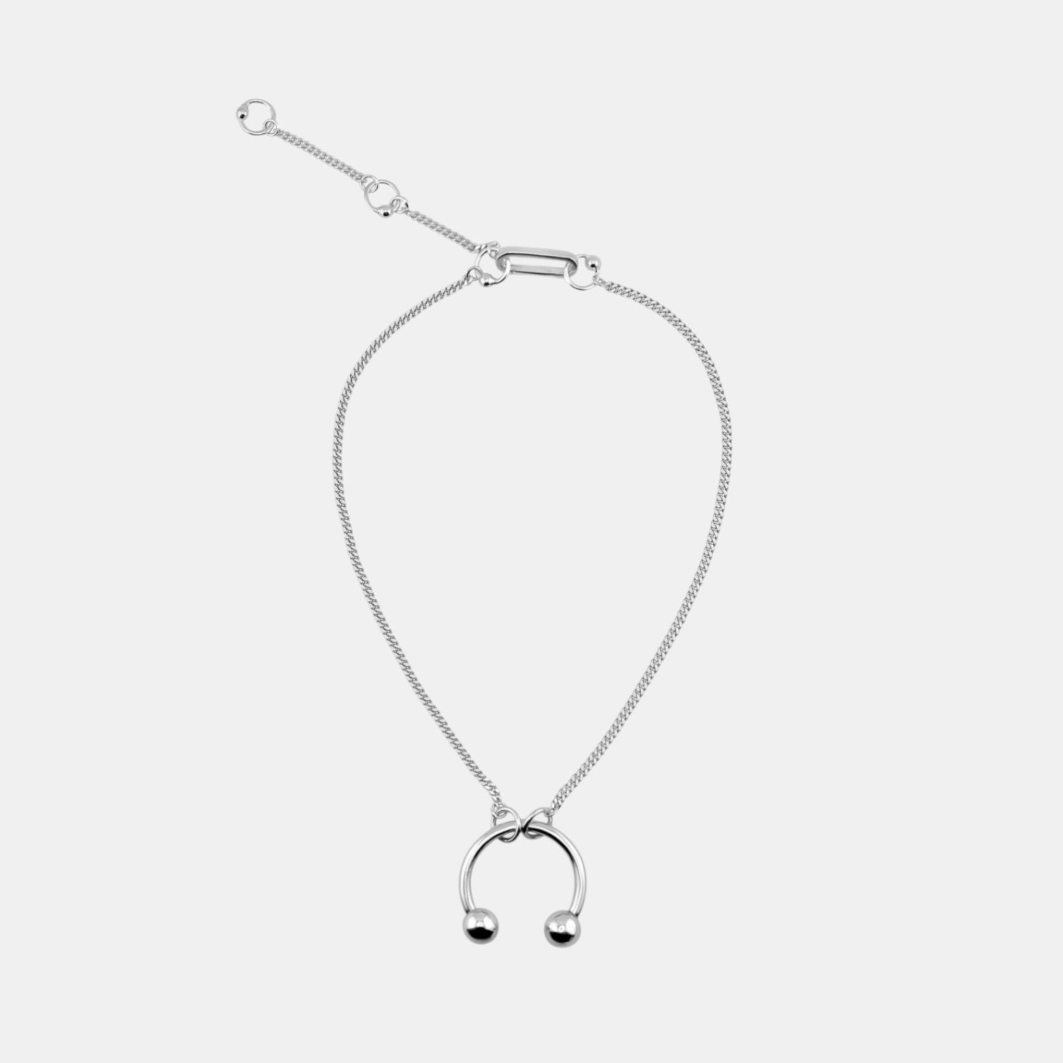 Simply Pierced Necklace