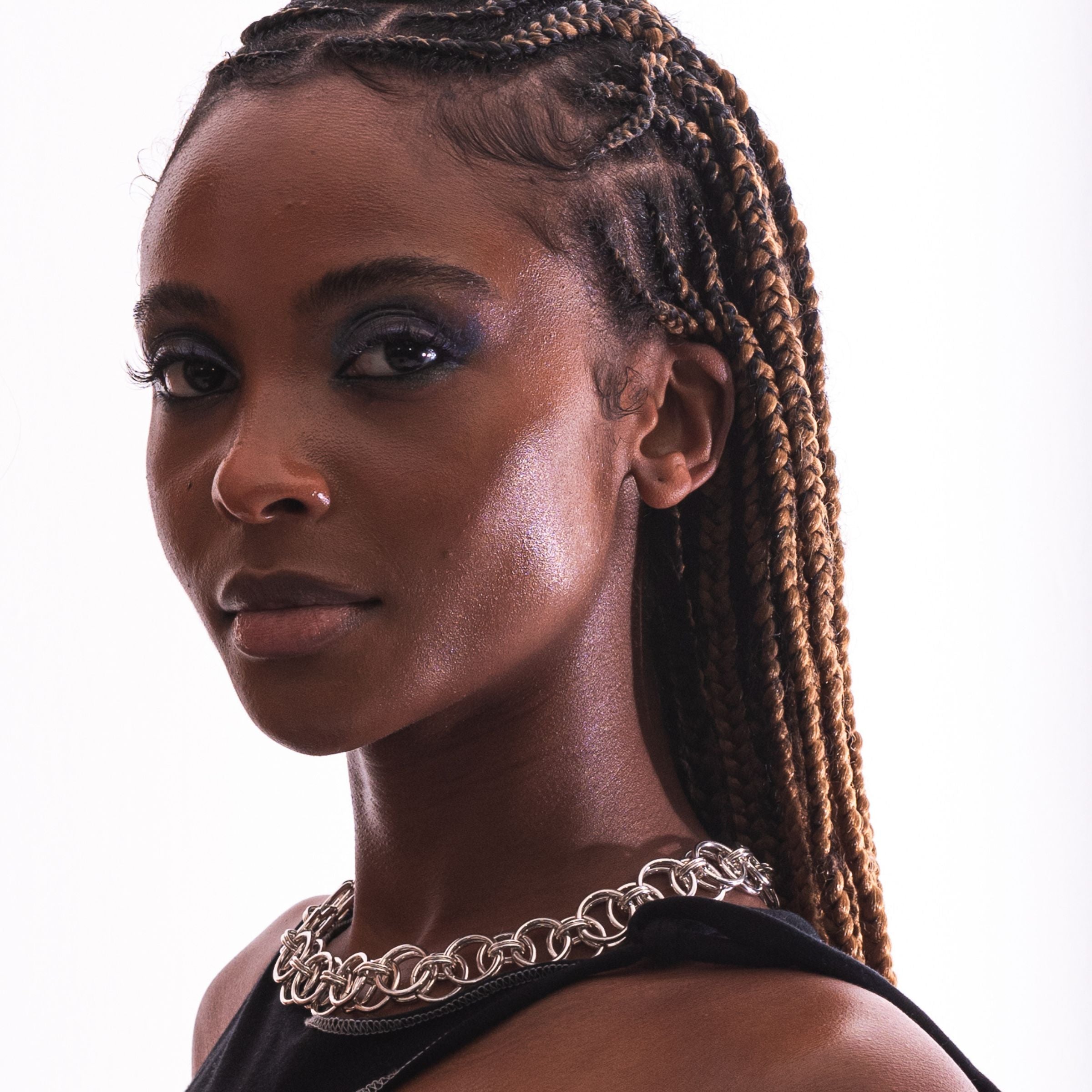 Slidey necklace in sterling silver