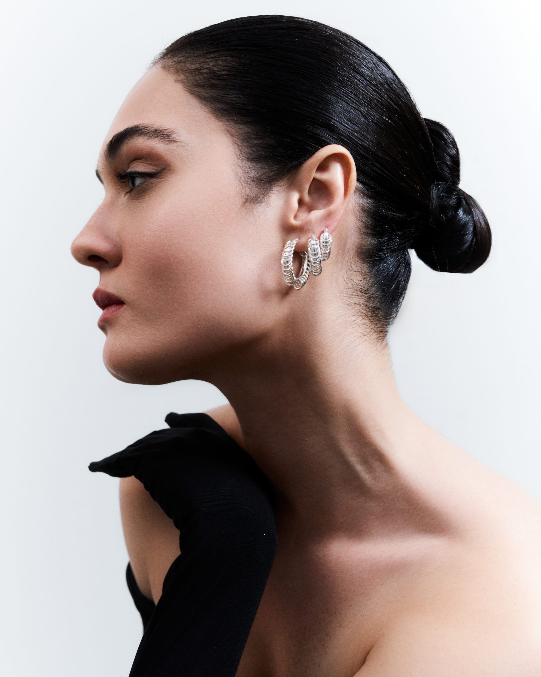 Echo Hoop Earring