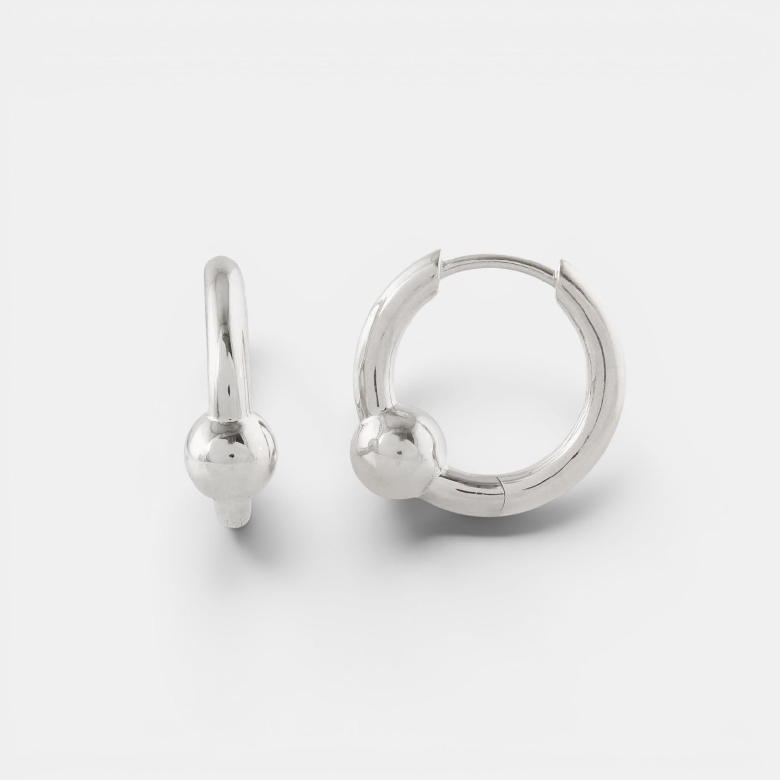 Sphere Hoop Earring