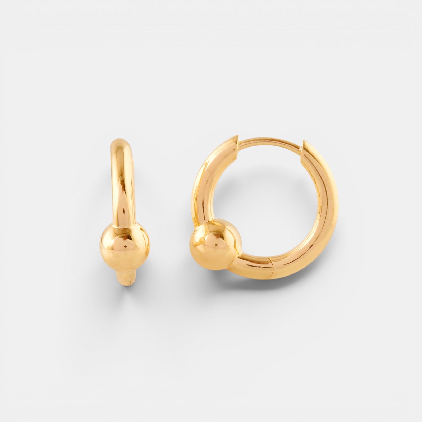 Sphere Hoop Earring