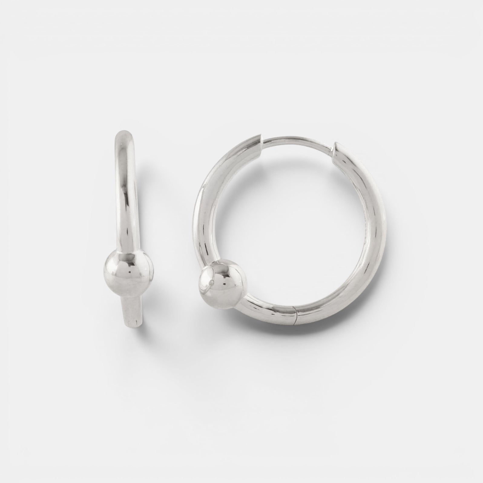 Sphere Hoop Earring