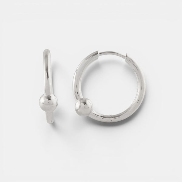 Sphere Hoop Earring