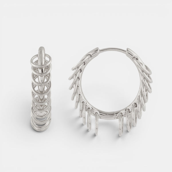 Echo Hoop Earring