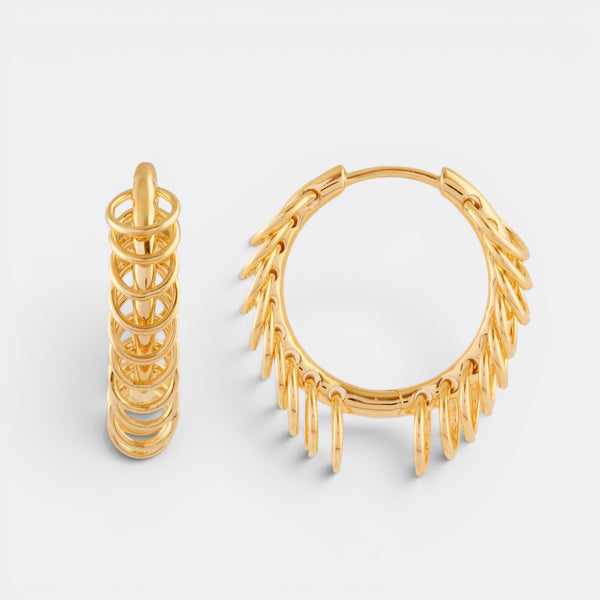 Echo Hoop Earring