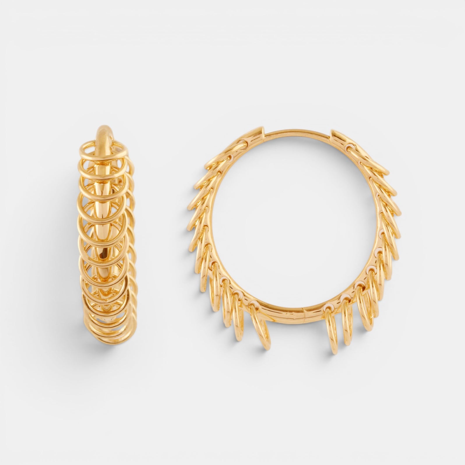 Echo Hoop Earring
