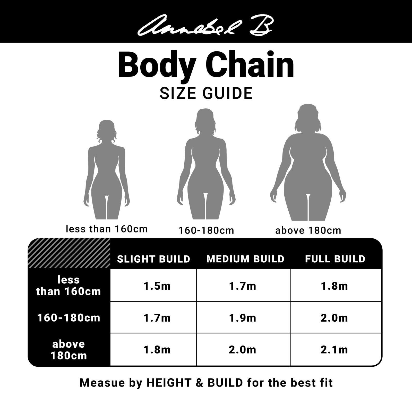 Annabel B Simply Starred Body Chain - handmade in London, view 6
