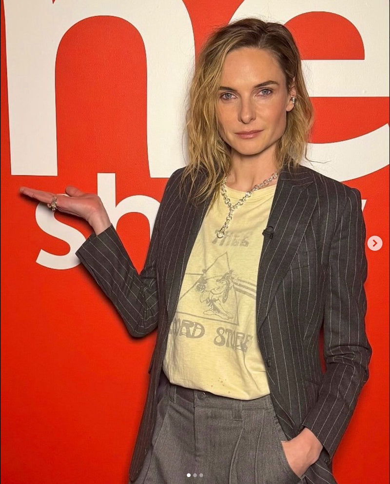 rebecca ferguson in *link Drop Necklace