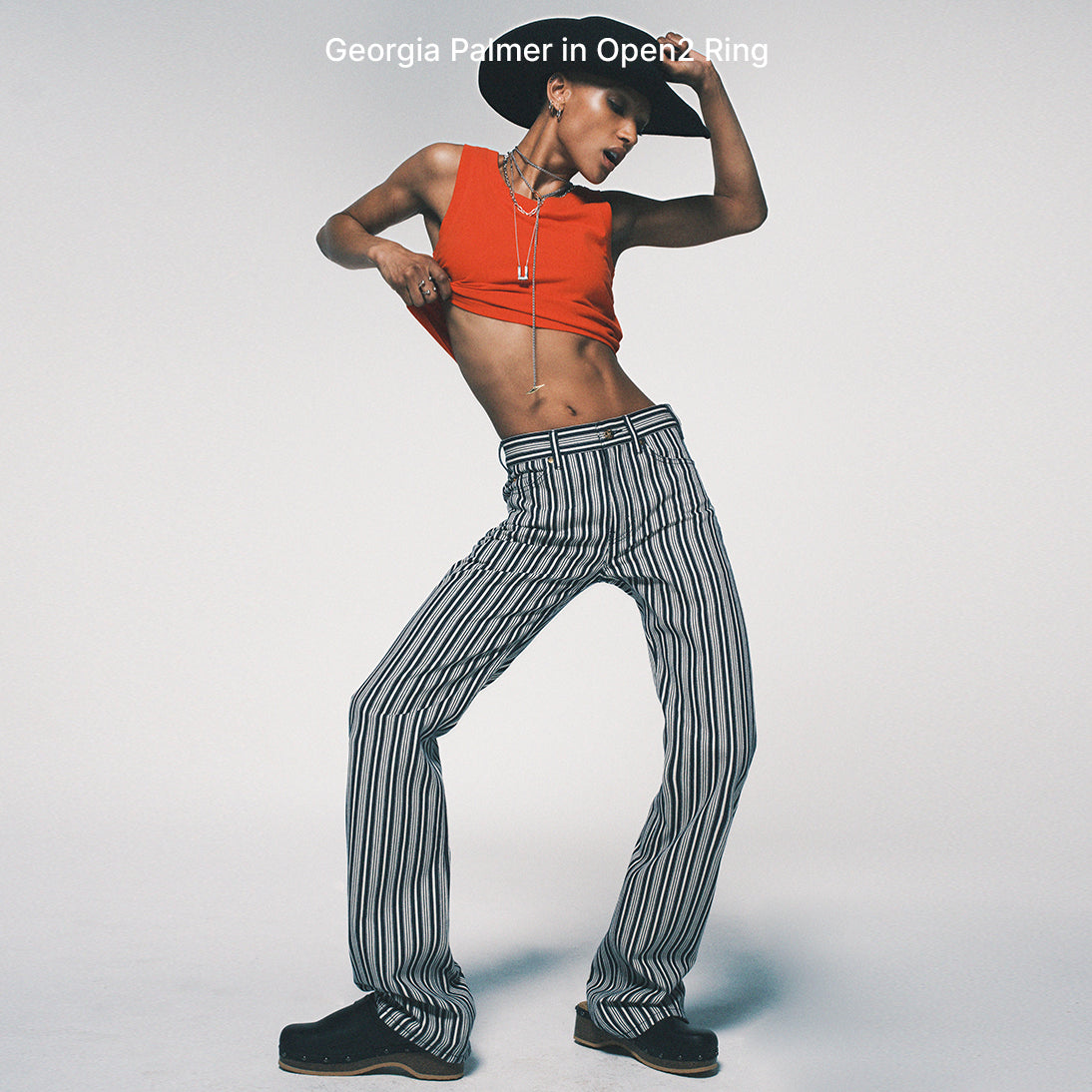 Georgia Palmer in Open2 Ring