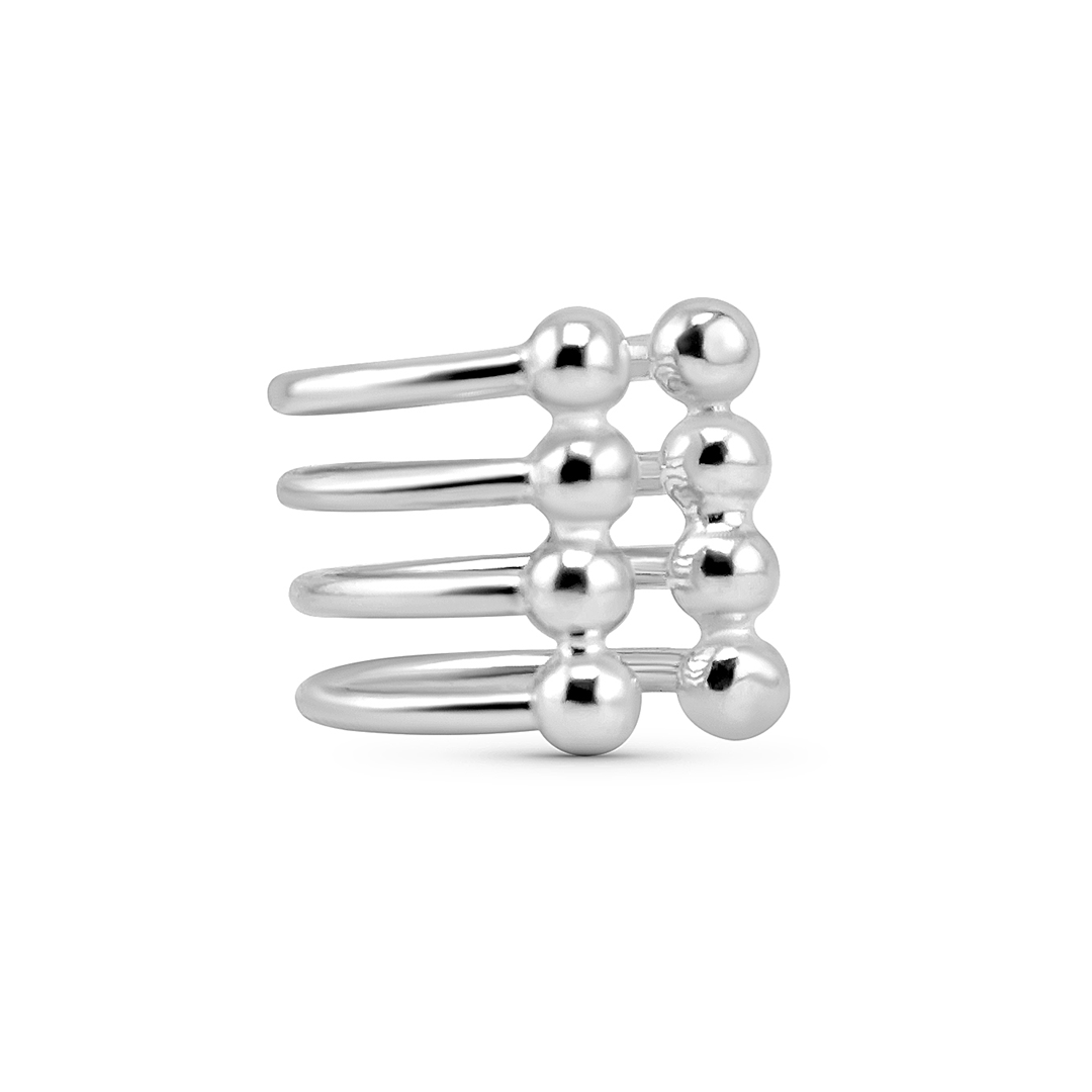 Even4 Ring in sterling silver