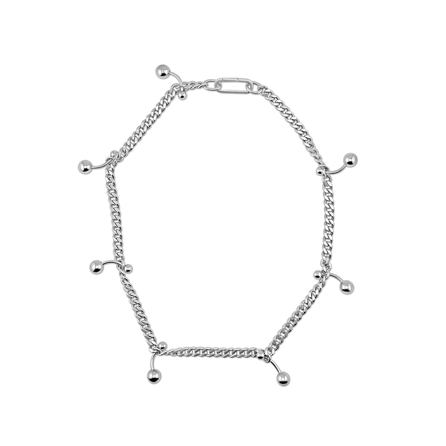 Pierced Chain Necklace